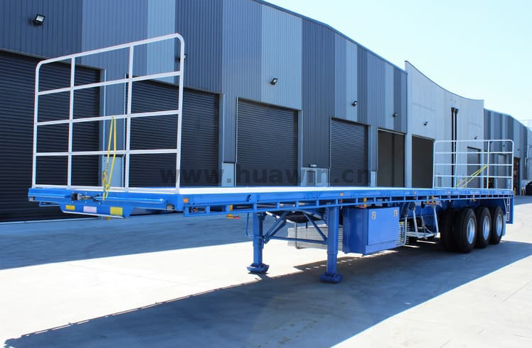 flatbed semi trailer for Australia 3 Semi-remorque à plat pour Australie 3