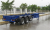 3 essieux 40 pi / 20 pi 45 tonnes semi-remorque squelettique 