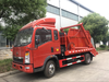 Sinotruk Howo 4x2 Swing Bras Garbage Tamin -5cbm