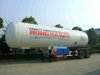 Sinotruk 3 essieux LPG 56cbm semi-remorque de pétrolier