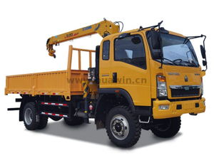 Sinotruk Howo 4x2 Crane Light Truck