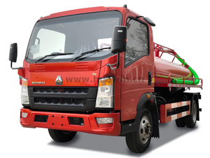  Howo 4x2 4cbm Fecal Aspiration Truck