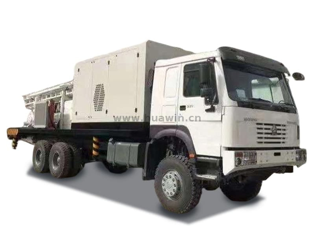 Howo 300 mètres, 400 mètres de puits de forage