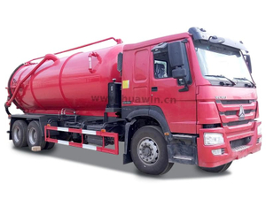 City Sanitation Howo 4x2 Tamion de camion de service lourd
