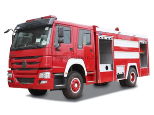 8 mètres cubes d'eau et d'équipement de lutte contre les incendies