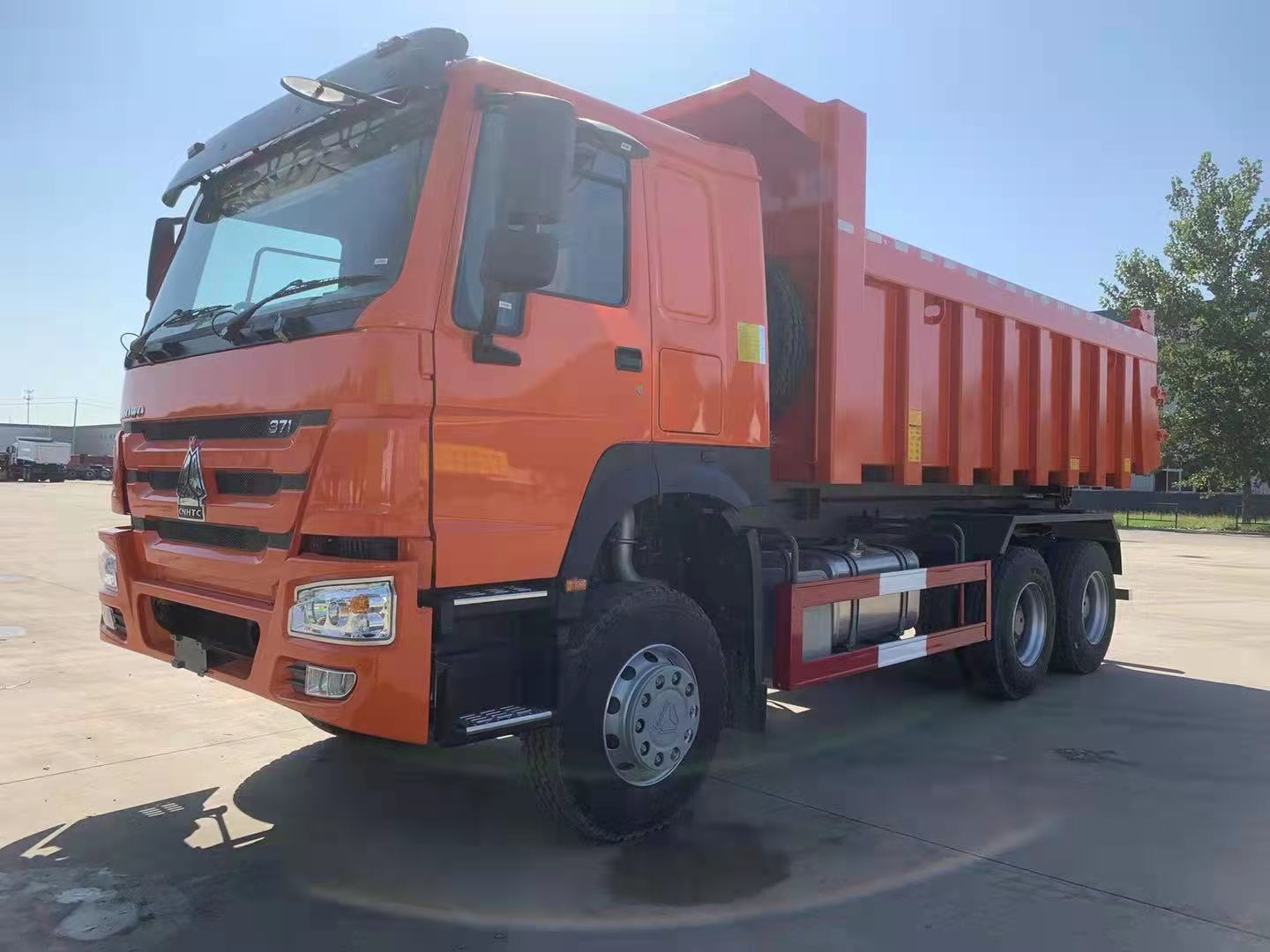 Scow End Howo 6x4 Dump Tipper Truck