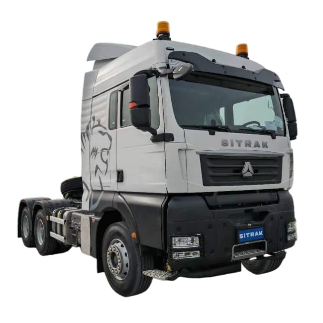 Camion tracteur r&eacute;sistant du moteur 480hp de l'homme SITRAK G7 6X4 1