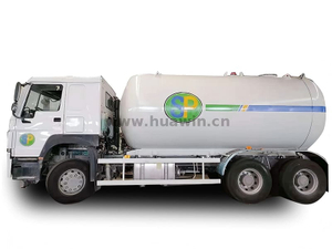 Sinotruk Howo LPG Gas Roufuelling Tank Truck 20 ~ 25 CBM 
