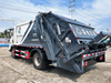 Camion-4x2 de compacteur de déchets de SINOTRUK HOWO