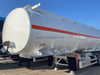 Semi-remorque de bateau-citerne de carburant d'alliage d'aluminium des axes 46CBM de SINOTRUK CIMC 3