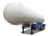 3 essieux LPG 46cbm semi-remorque de pétrolier