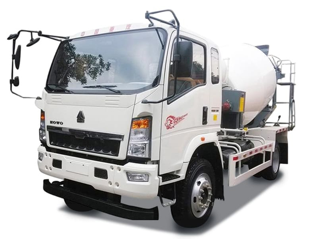 Howo 4x2 4cbm béton de mixage