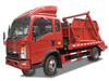 Sinotruk Howo 4x2 Swing Bras Garbage Tamin -5cbm