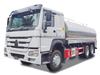 Camion de camion de pétrole de lait de lait de lait de lait de 6x4.