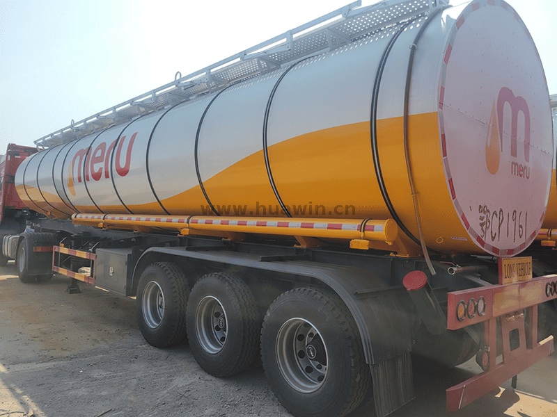 SEMI-TRAILER-9 de 40 cmb &agrave; 3 axes en acier en carbone-9