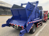 Sinotruk Howo 4x2 Swing Bras Garbage Tamin -5cbm