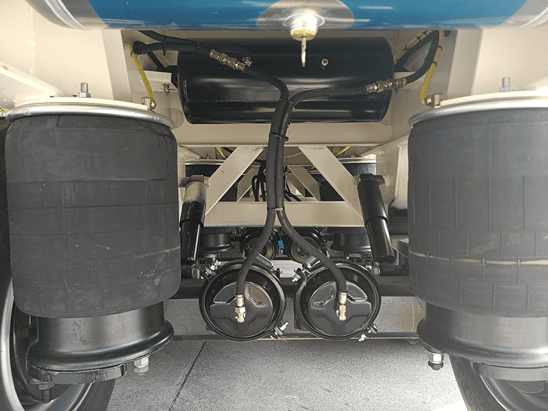 3 essieux semi-remorque de la paroi lat&eacute;rale de 40 pieds 2