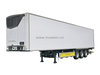 Sinotruk 3 essieux Réfrigérateur Contaiteur Thermo King Semi remorque