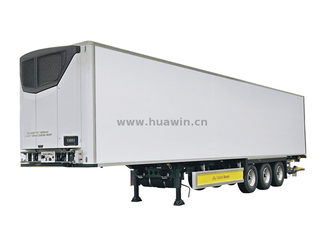Sinotruk 3 essieux Réfrigérateur Contaiteur Thermo King Semi remorque