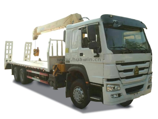 Sinotruk Howo 6x4 Self Loader - Boom télescopique 10TON XCMG