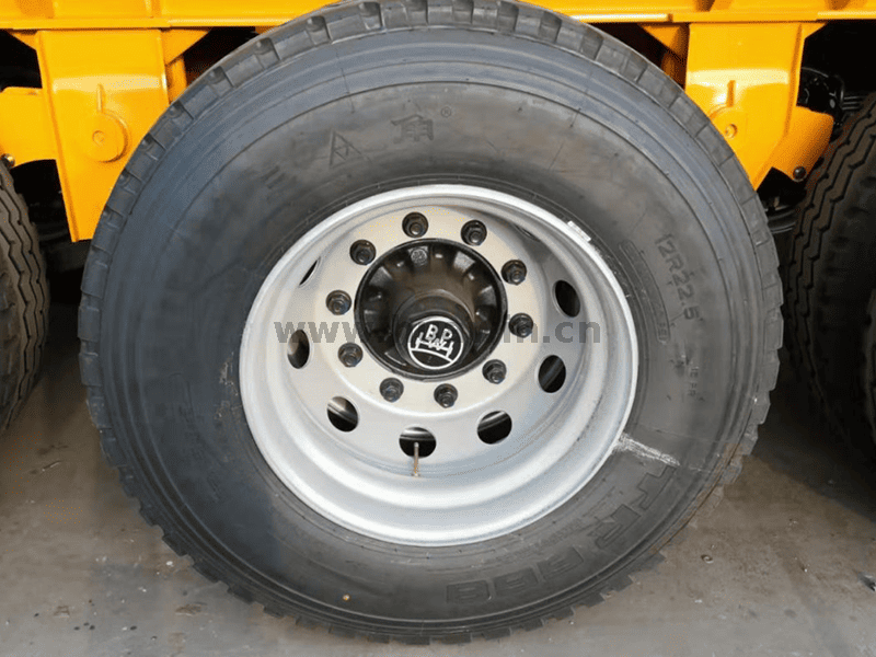 Semi-trareler &agrave; plat-6