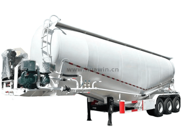 Remorque de camion-citerne en vrac sèche 50t à grande capacité