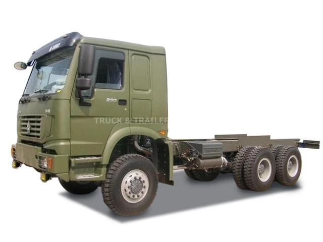 Sinotruk Howo 6x6 Châssis de camion de cargaison AWD TRAWO