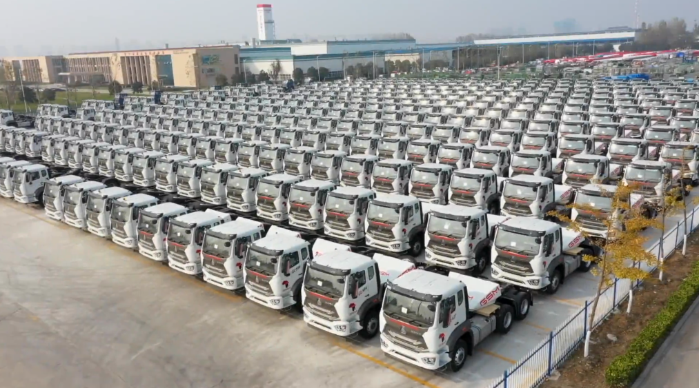 Cérémonie de livraison de camions Sinotruk GSM en Afrique Tanzanie