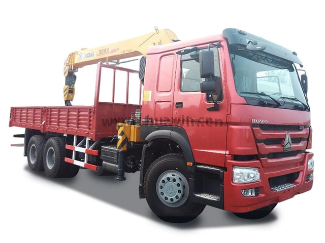 Sinotruk Howo 6x4 Mobile Telescopic Truck Crined Crane