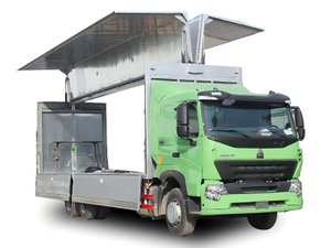 Sinotruk A7 6x4 Aignium Wing Open Van Camion