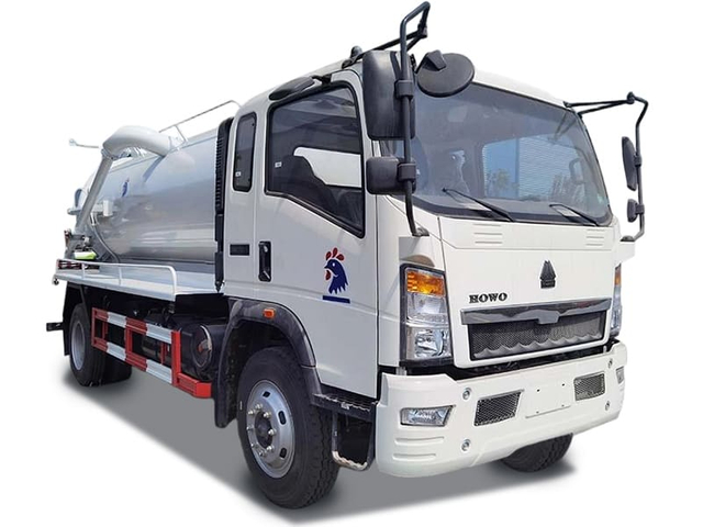 Sinotruk Howo 5000 litres 4x2 Camion d'aspiration lourde