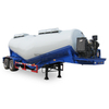 Sinotruk 3 essieux V Type de ciment en vrac Semi-remorque