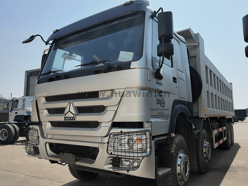 Sinotruk howo7 benne camion-8 × 4