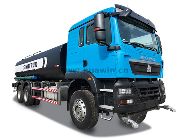 Camion-citerne à eau Bowser SINOTRUK HOWO TX 6x4