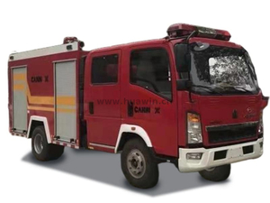 Cummins Engine 3 CBM Eau et 1 cbm de contrôle de feu en mousse CBM