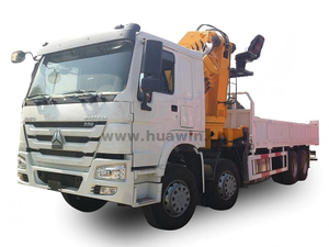 Sinotruk Howo 8x4 Crane Truck - 16TE
