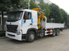 Sinotruk A7 6x4 Crane Truck - 10TON XCMG Boom de Knuckle