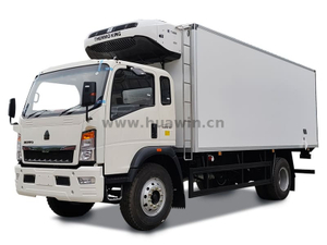 Howo Refrigerated 4x2 Thermo King Unit Truck 