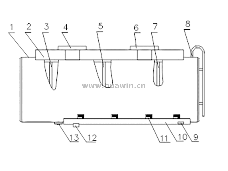 CIMC 3 essieux 46000 litres de remorque-citerne en alliage d'aluminium-2